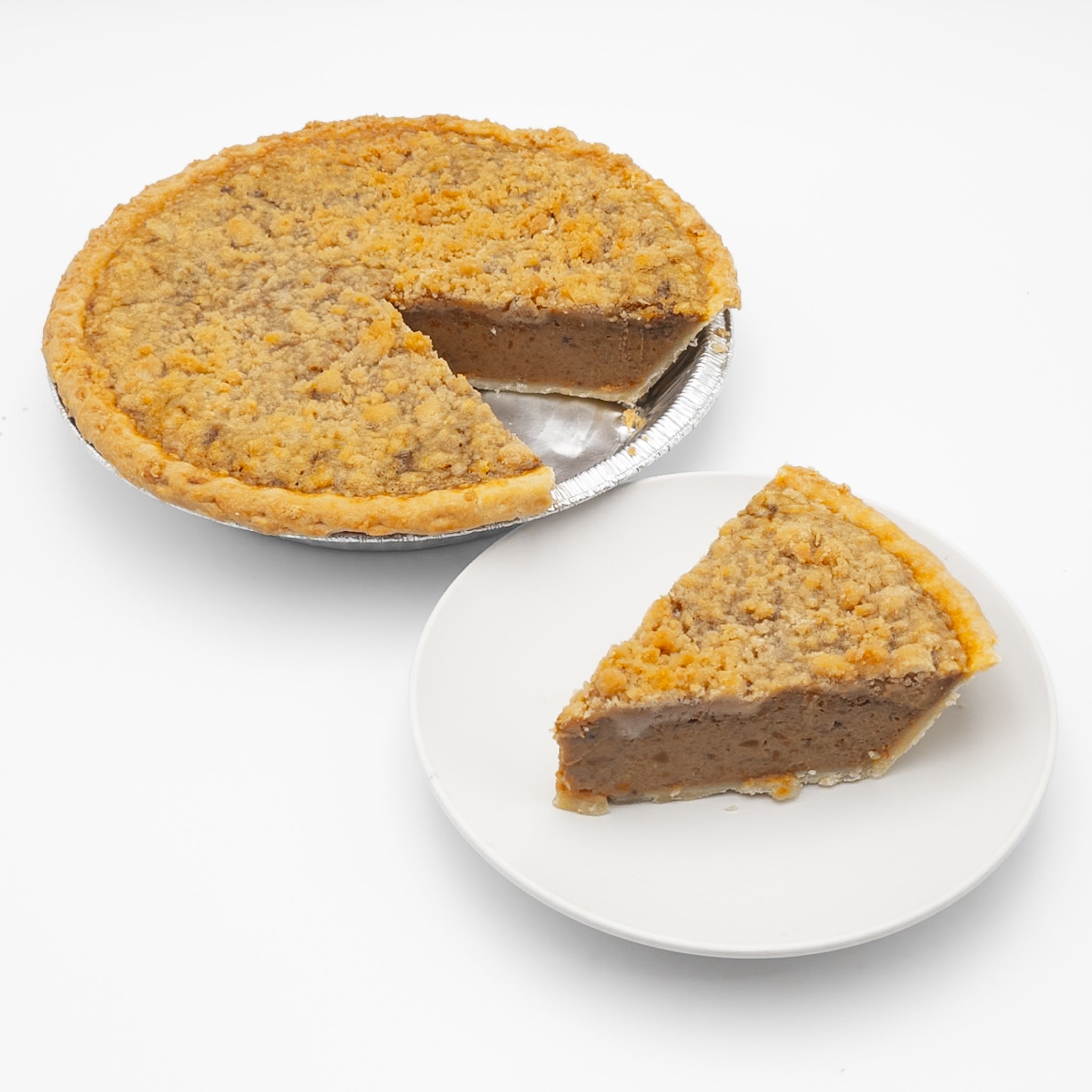 Sweet Potato Crumb Pie
