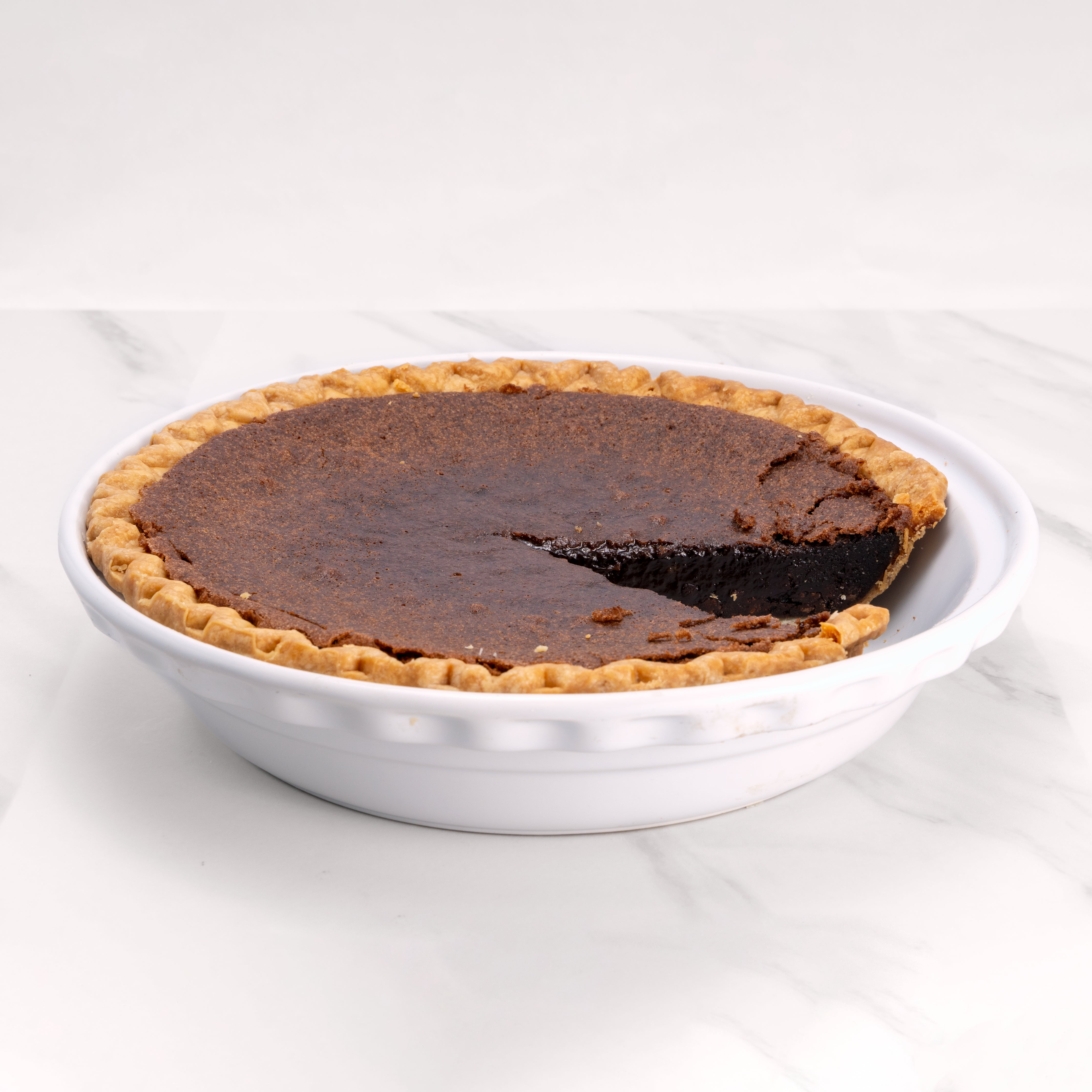 11" Heavenly Chocolate pie.