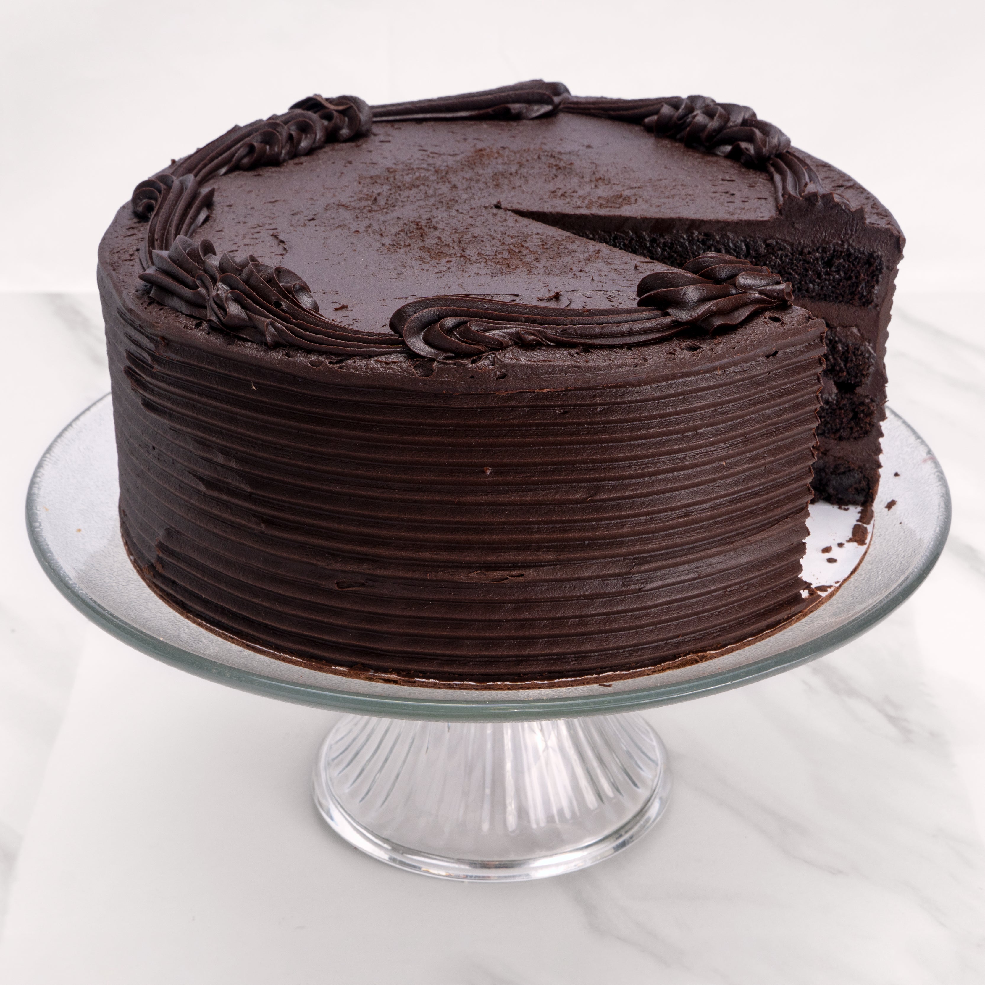 9" Heavenly Chocolate Cake.