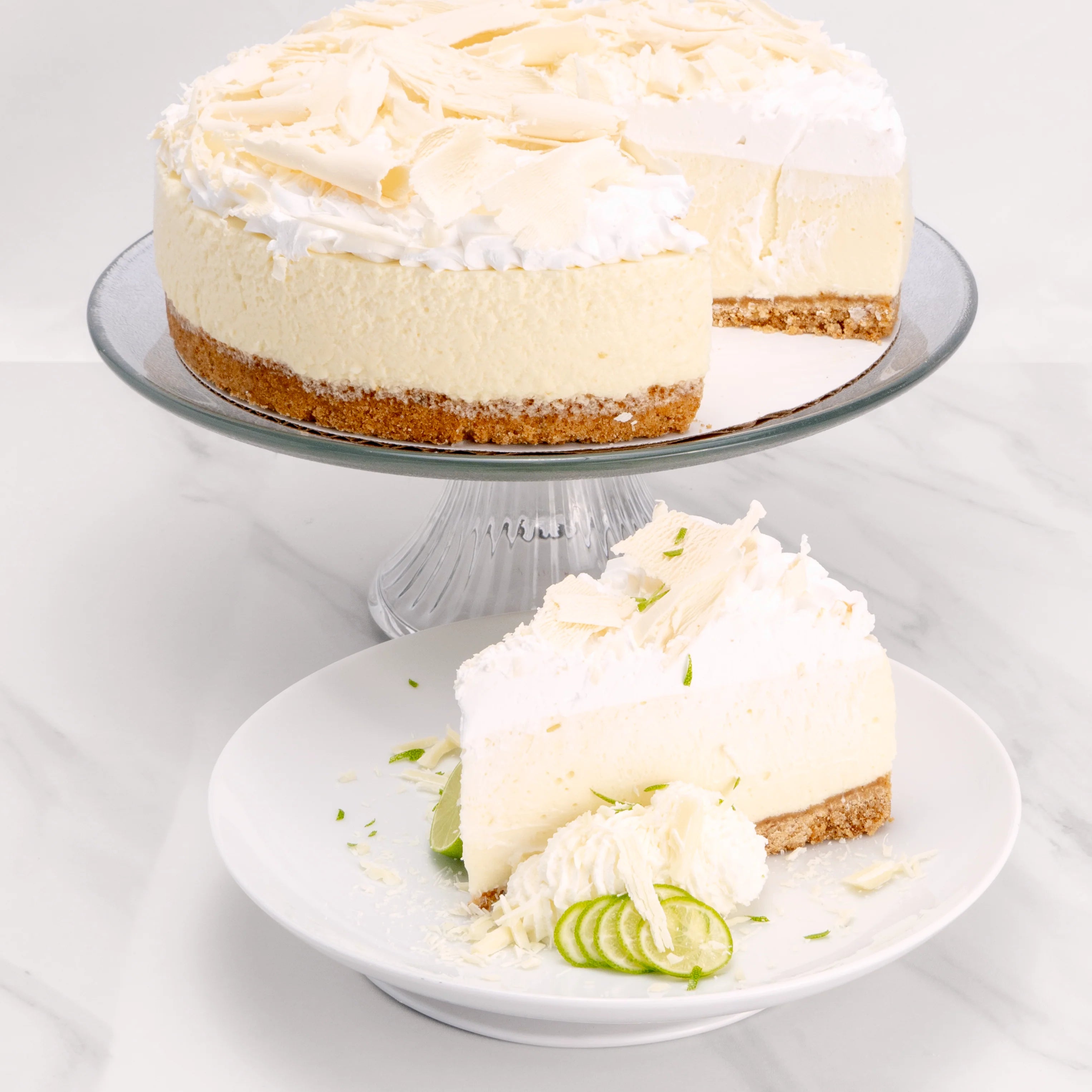 Key Lime White Chocolate Crème Cake (Gluten Free)